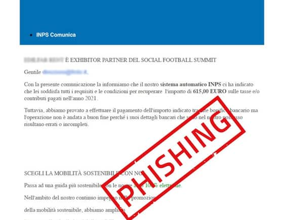 Falsa Mail Dell Inps Annuncia Rimborsi Come Riconoscere La Truffa